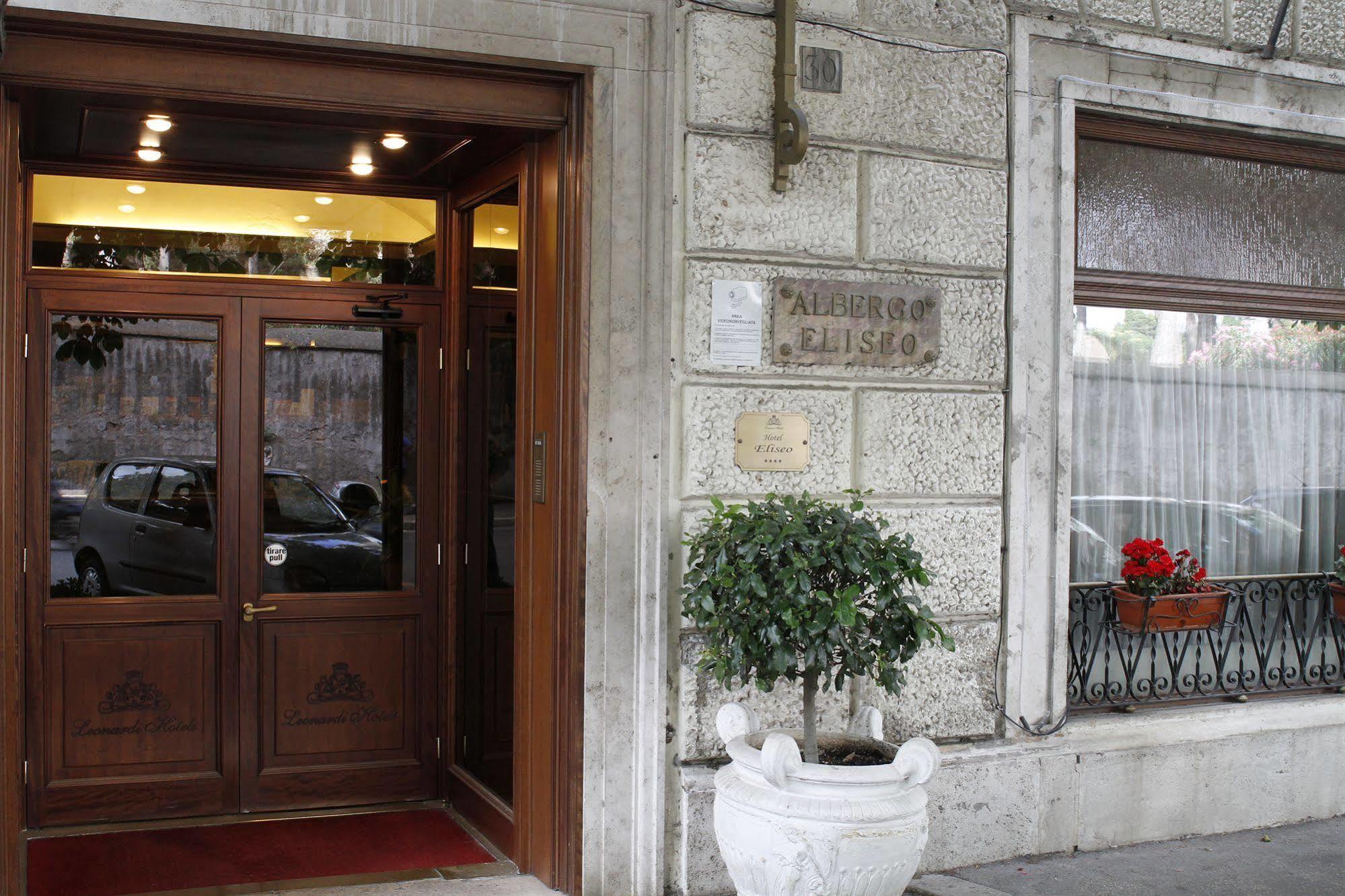 Hotel Eliseo Roma Exterior foto